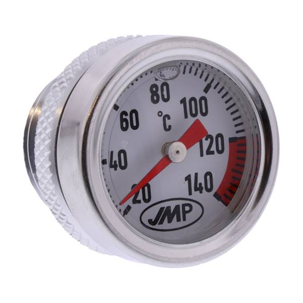 Wskaźnik temperatury oleju JMP M24x3mm srebrny/bia