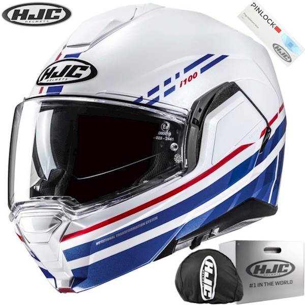 Kask HJC I100 Sysma White/Blue M