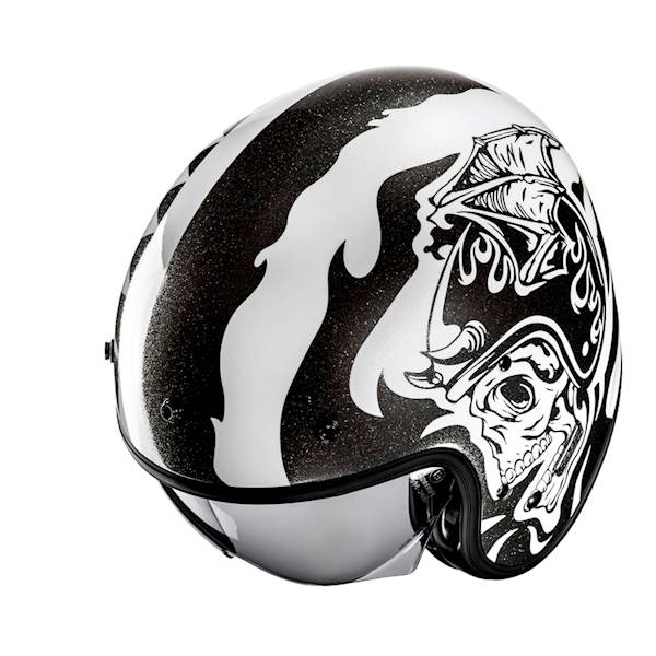Kask HJC V31 Flame White/Black XL