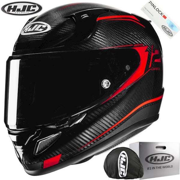 Kask HJC Rpha12 Carbon Keres Black/Red