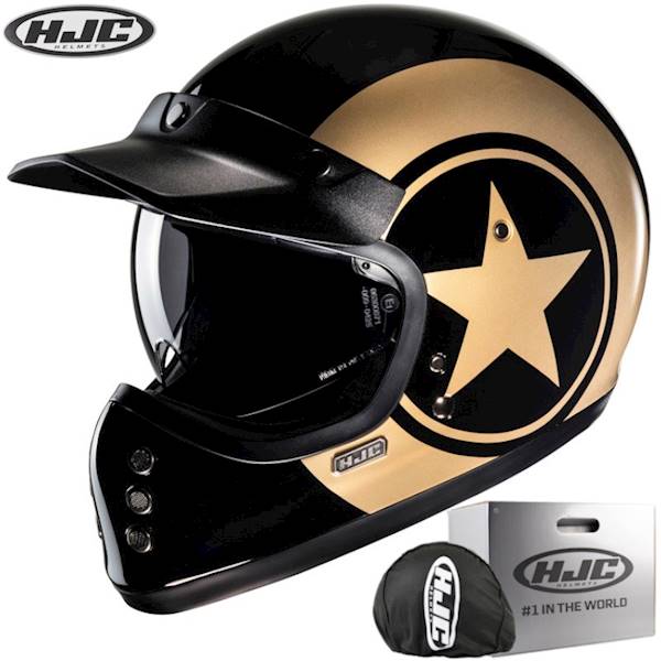 Kask HJC V60 Nyx Black/Gold XL