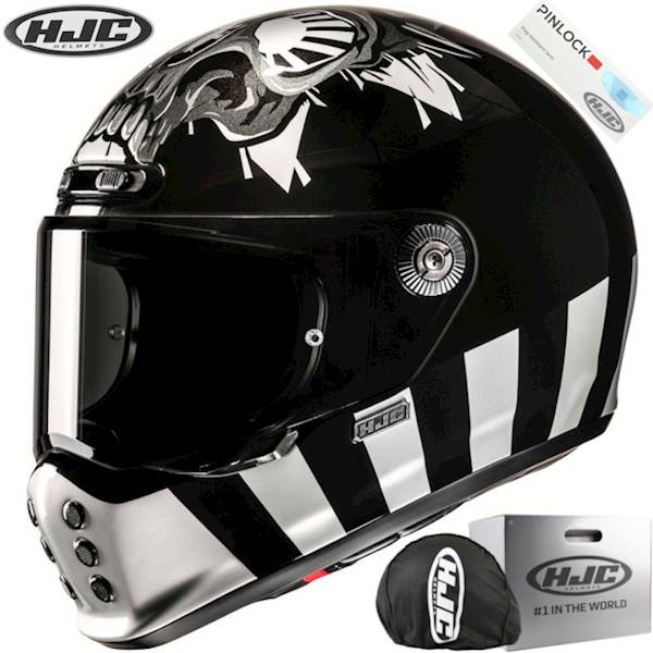 Kask HJC V10 Crania Black/White XL