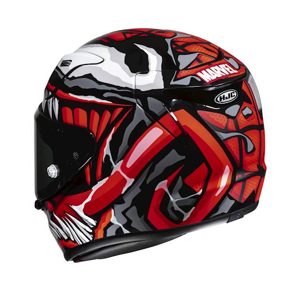 Kask HJC Rpha12 Maximized Venom Marvel Bla/Red M