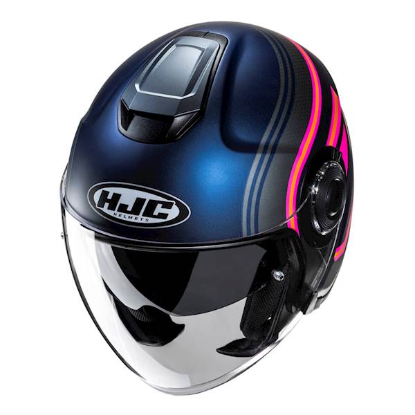 Kask HJC I40N Linia Blue/Pink XS