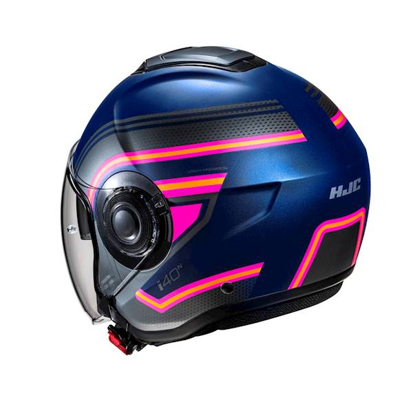 Kask HJC I40N Linia Blue/Pink XS