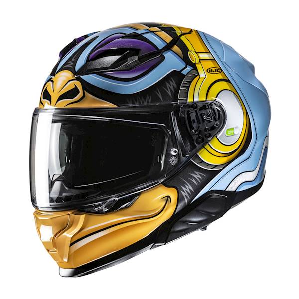 Kask HJC F71 Monkey Dj Blue/Orange S