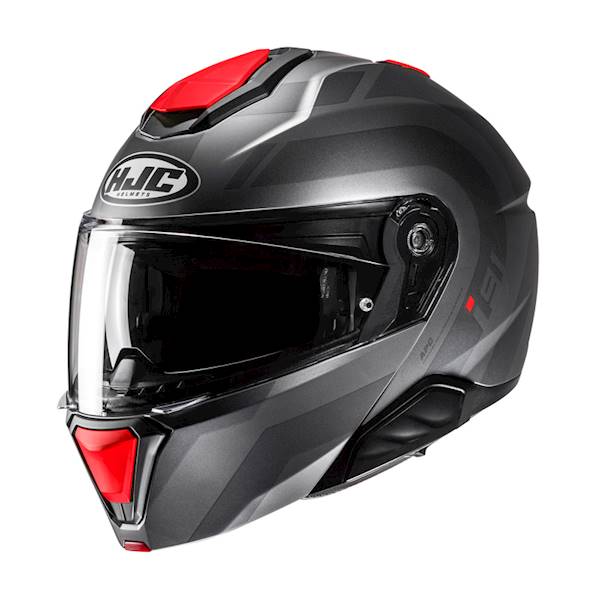 Kask HJC I91 Arven Grey/Red XL