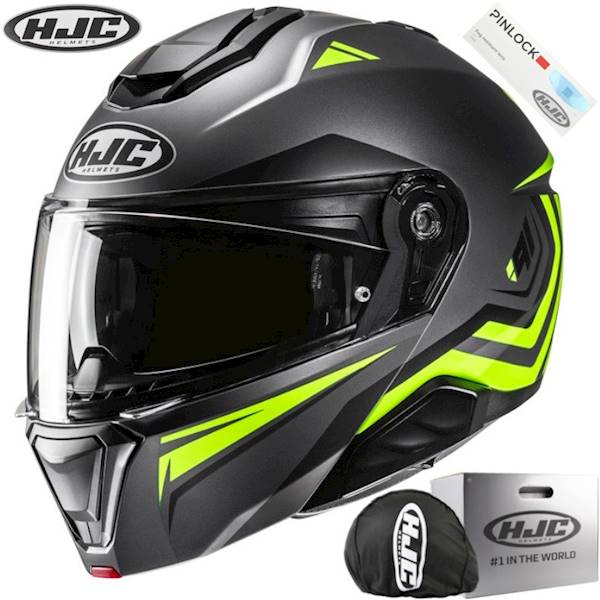 Kask HJC I91 Tricus Black/Yellow M