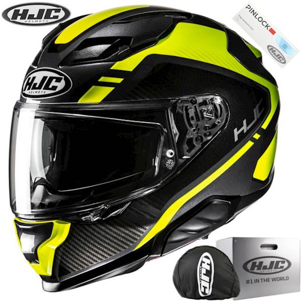 Kask HJC F71 Tozz Black/Yellow S