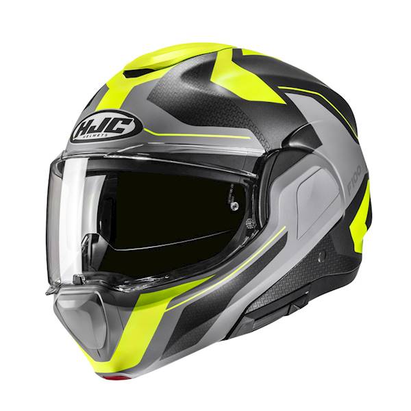Kask HJC F100 Bios Grey/Yellow L