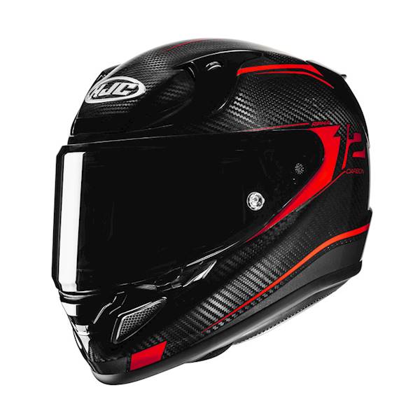 Kask HJC Rpha12 Carbon Keres Black/Red S
