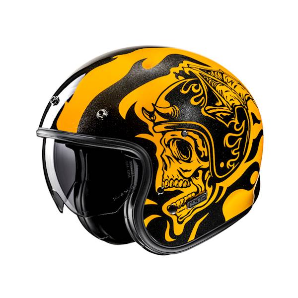 Kask HJC V31 Flame Yellow/Black XL