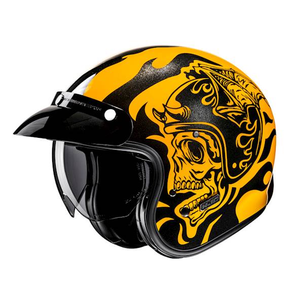 Kask HJC V31 Flame Yellow/Black XL