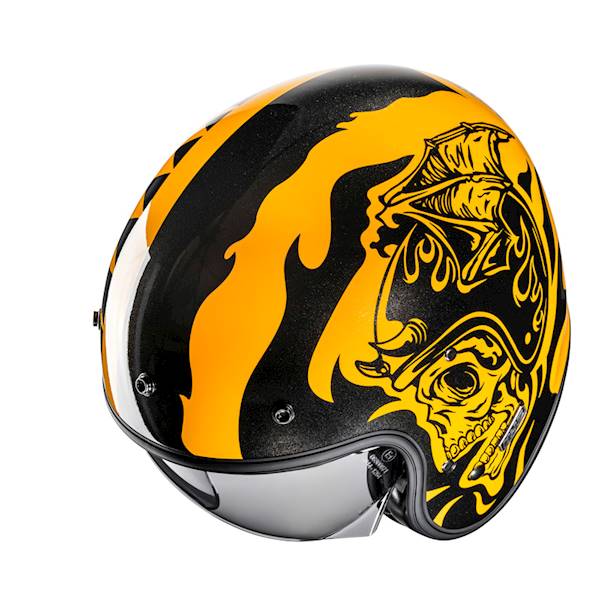 Kask HJC V31 Flame Yellow/Black XL