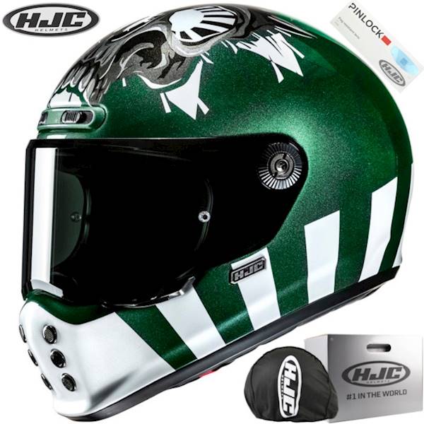 Kask HJC V10 Crania Green/White XL