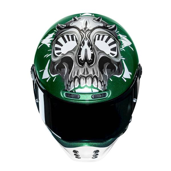 Kask HJC V10 Crania Green/White XL