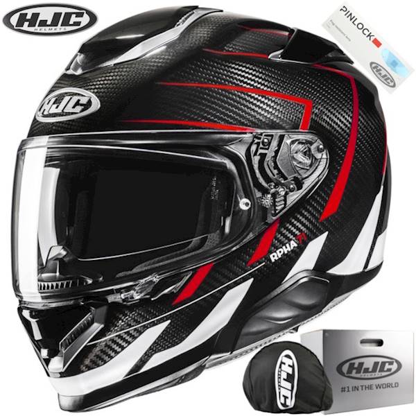 Kask HJC Rpha71 Carbon Cano Black/Red