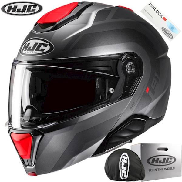 Kask HJC I91 Arven Grey/Red XXL