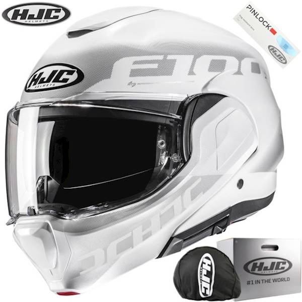 Kask HJC F100 Hetal White