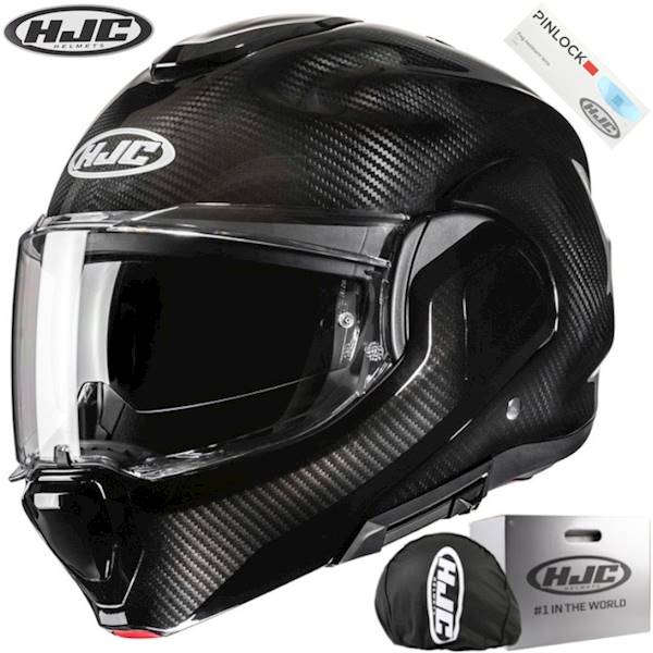Kask HJC F100 Carbon Solid Black