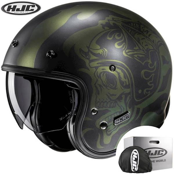 Kask HJC V31 Flame Black M