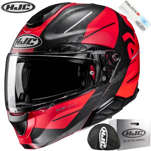 Kask HJC Rpha91 Blat Red/Black XL