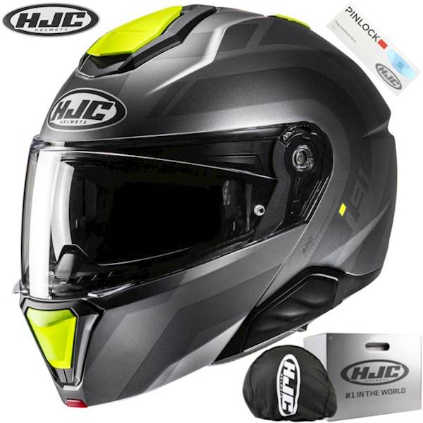 Kask HJC I91 Arven Grey/Yellow L