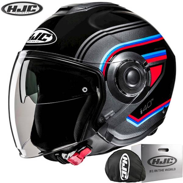 Kask HJC I40N Linia Black/Grey L