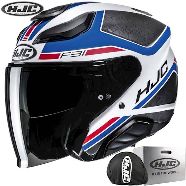 Kask HJC F31 Ceron Black/White