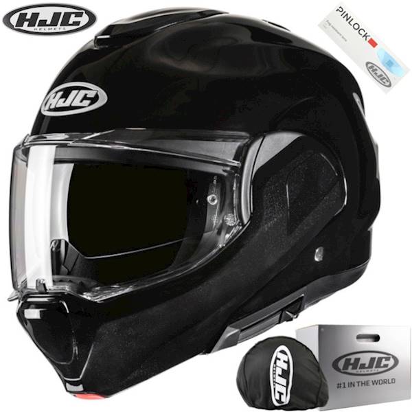 Kask HJC F100 Solid Metal Black