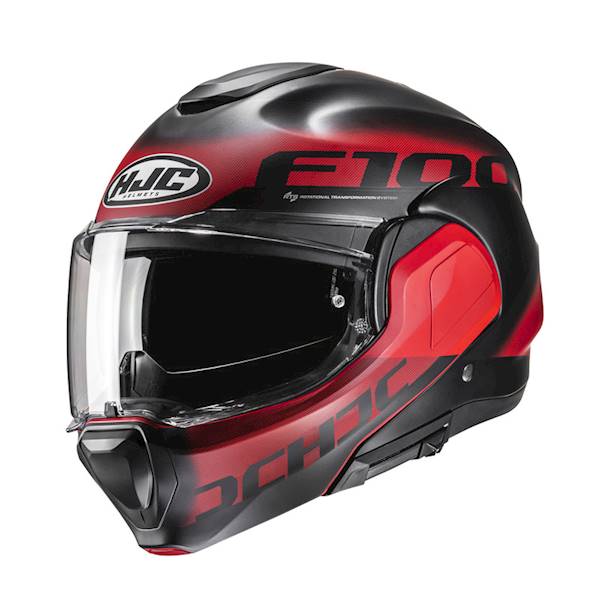 Kask HJC F100 Hetal Red L