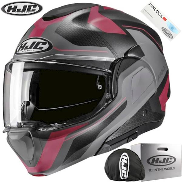 Kask HJC F100 Bios Pink/Grey S