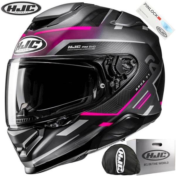 Kask HJC Rpha71 Ellon Black/Purple XXS