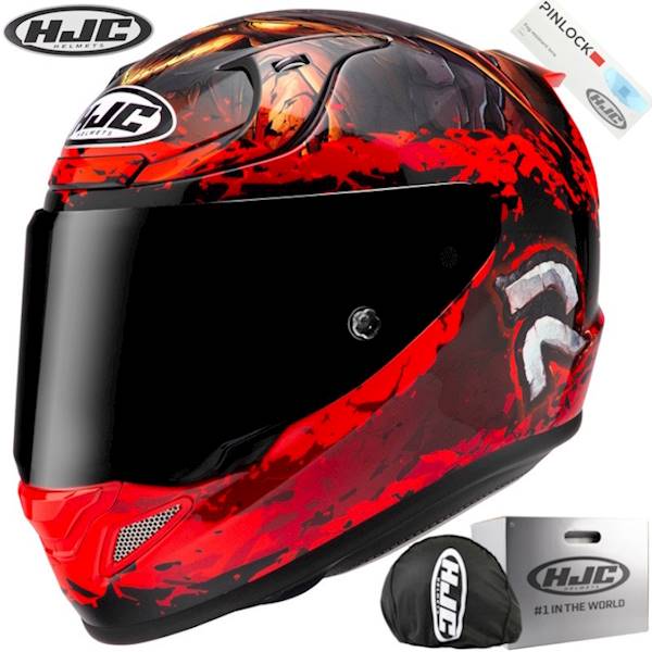 Kask HJC Rpha12 Diablo Blizzard Red L