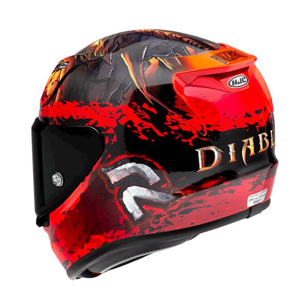 Kask HJC Rpha12 Diablo Blizzard Red L