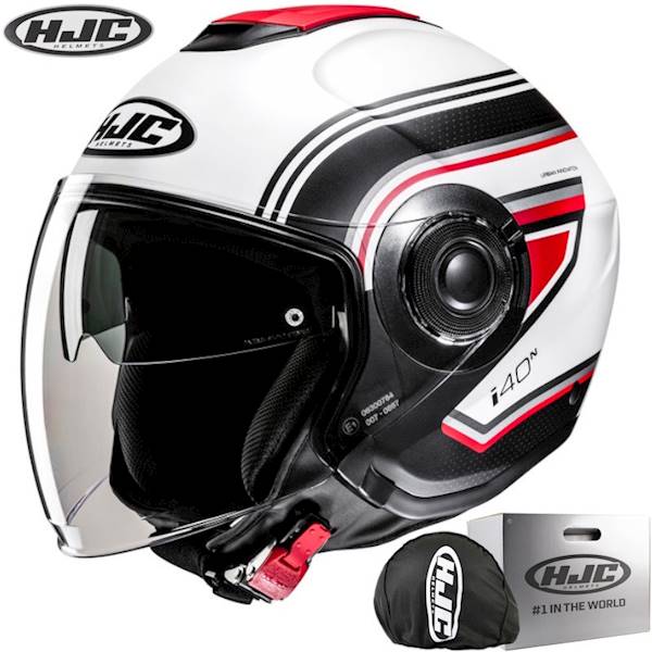 Kask HJC I40N Linia White/Black
