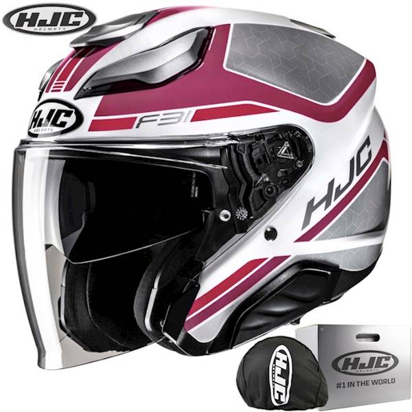 Kask HJC F31 Ceron Pink/Grey XS