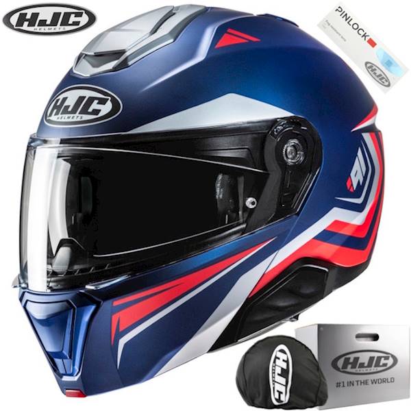 Kask HJC I91 Tricus Blue/Red XL