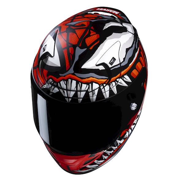Kask HJC Rpha12 Maximized Venom Marvel Bla/Red XL