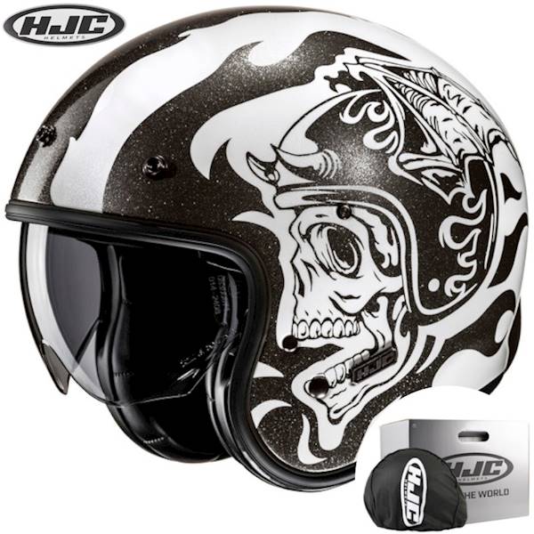 Kask HJC V31 Flame White/Black L