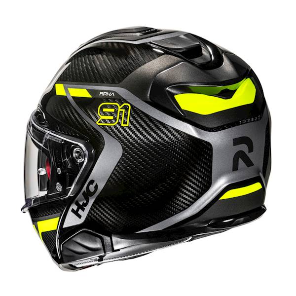 Kask HJC Rpha91 Carbon Lagos Black/Yellow S