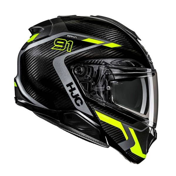 Kask HJC Rpha91 Carbon Lagos Black/Yellow S
