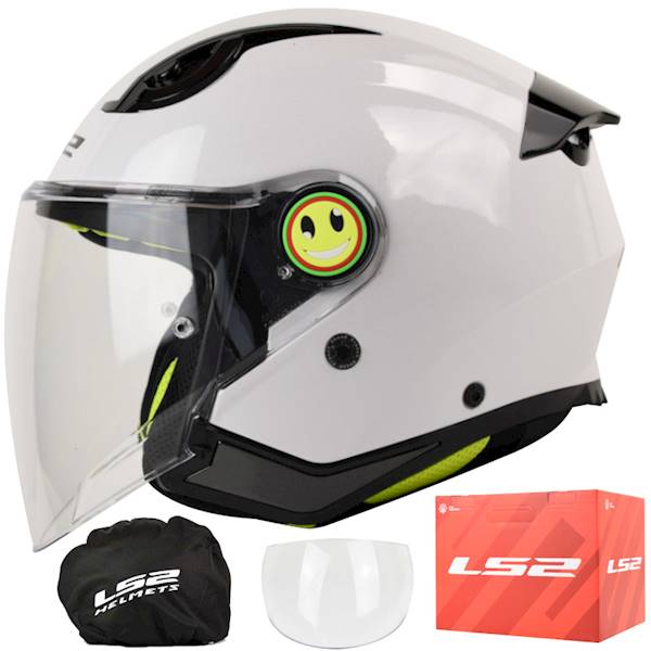 Kask LS2 OF622 Funny II Solid White