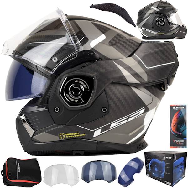 Kask LS2 FF901 Advant X C Horizon M.Sil.Gr. M