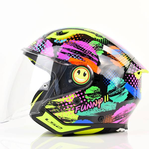 Kask LS2 OF622 Funny II Joy Black S