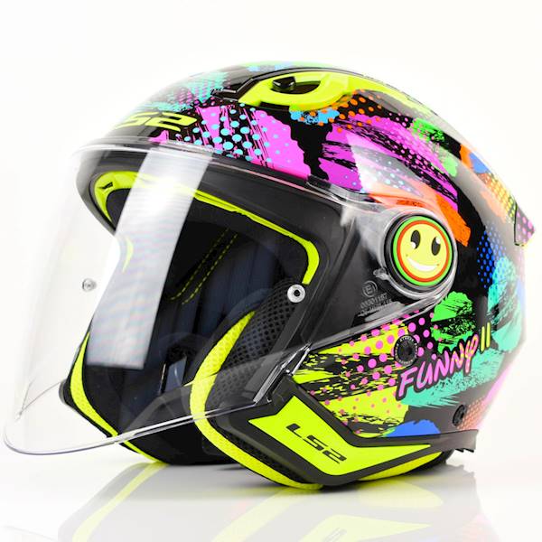 Kask LS2 OF622 Funny II Joy Black S