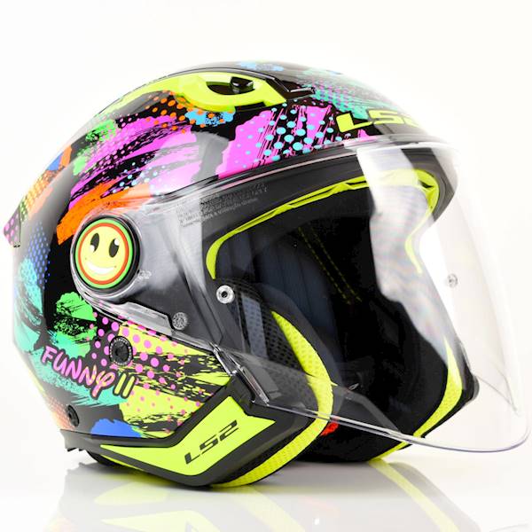 Kask LS2 OF622 Funny II Joy Black S