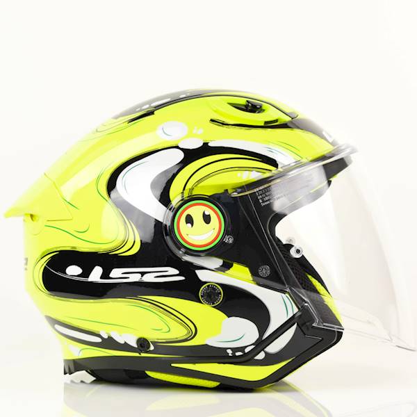 Kask LS2 OF622 Funny II Glup H-Vis Yellow M
