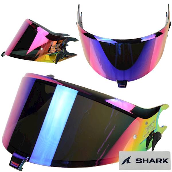Szyba Shark Spartan GT PRO/RS irydowa tęczowa
