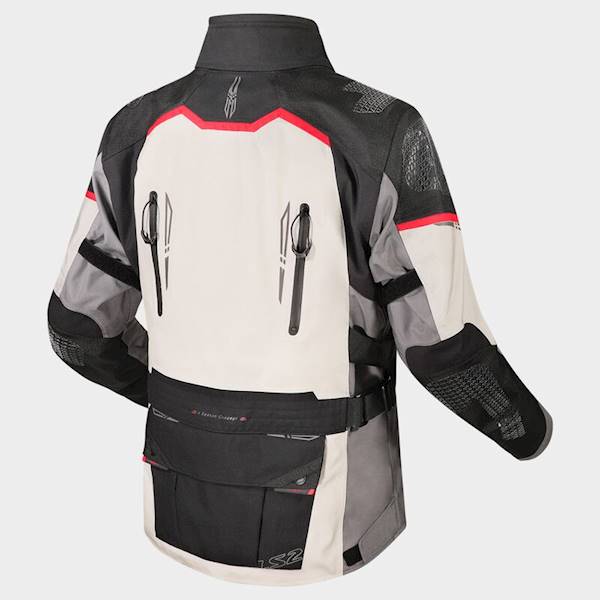 Kurtka LS2 Apollo Man Grey Black Red XL